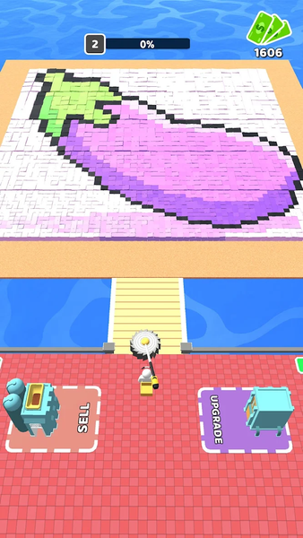 Mow 3D - Gameplay image of android game