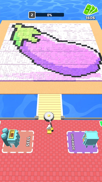 Mow 3D - Gameplay image of android game