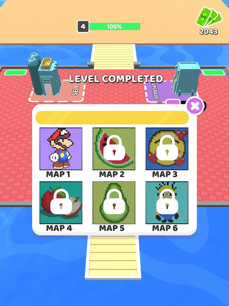 Mow 3D - Gameplay image of android game