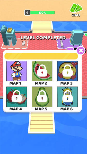 Mow 3D - Gameplay image of android game