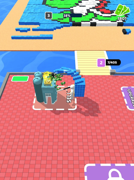 Mow 3D - Gameplay image of android game