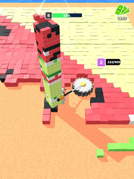 Mow 3D - Gameplay image of android game