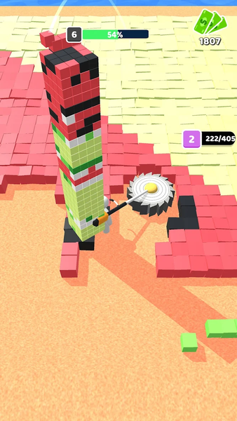 Mow 3D - Gameplay image of android game