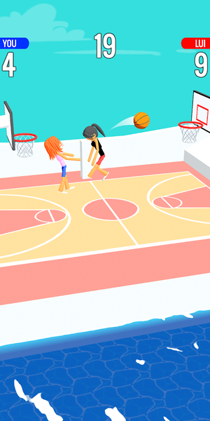 Ragdoll Basketball ۳D - عکس بازی موبایلی اندروید