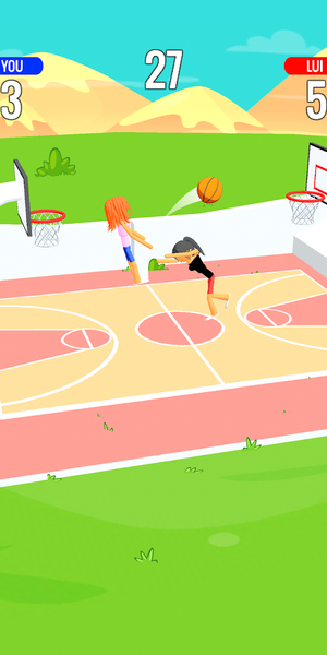Ragdoll Basketball ۳D - عکس بازی موبایلی اندروید