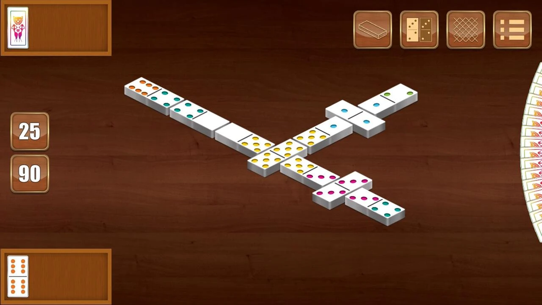 Domino Classic Game: Dominoes - Gameplay image of android game