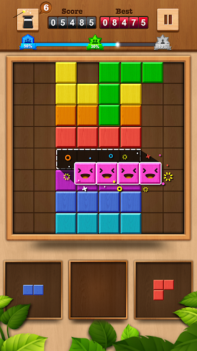 Wood Color Block: Puzzle Game - عکس برنامه موبایلی اندروید