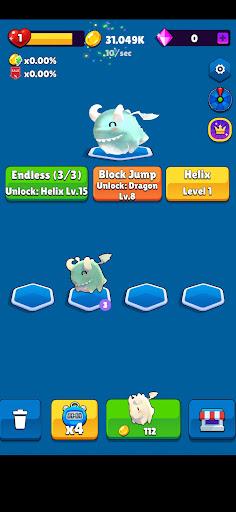 Tiny Dragon : Helix Tycoon - Gameplay image of android game