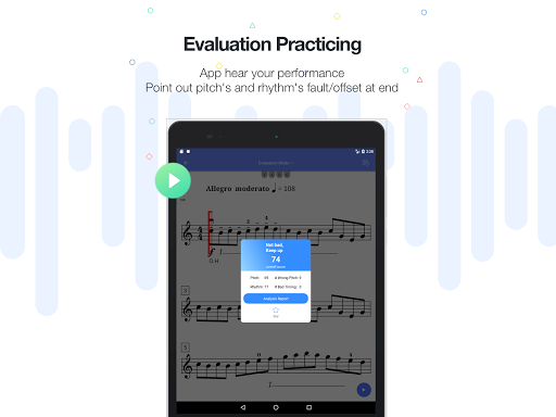 Violy SyncedDemo & MusicSheet - عکس برنامه موبایلی اندروید