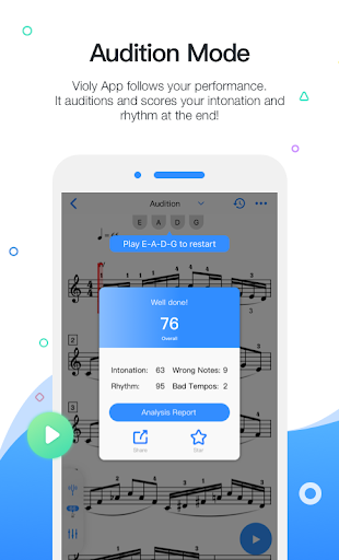 Violy SyncedDemo & MusicSheet - عکس برنامه موبایلی اندروید