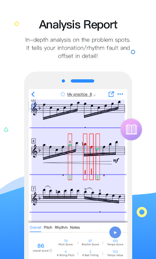 Violy SyncedDemo & MusicSheet - عکس برنامه موبایلی اندروید
