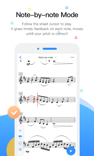 Violy SyncedDemo & MusicSheet - عکس برنامه موبایلی اندروید