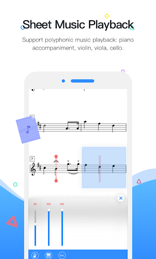 Violy SyncedDemo & MusicSheet - عکس برنامه موبایلی اندروید