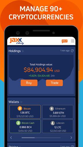 Jaxx Liberty - Trade Crypto - Image screenshot of android app