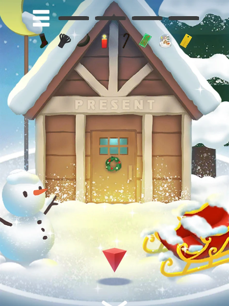 escape game: Santa's PRESENT - عکس بازی موبایلی اندروید
