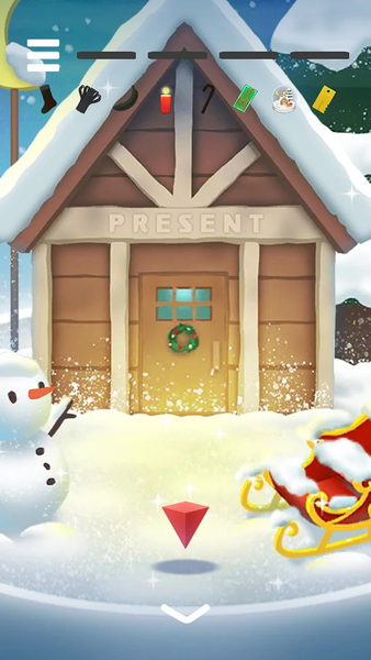 escape game: Santa's PRESENT - عکس بازی موبایلی اندروید