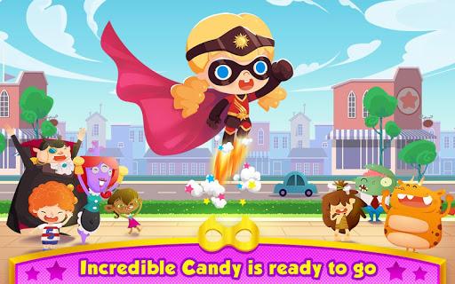 Superhero Candy - The Incredible Superpower Girl - Gameplay image of android game