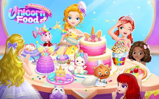 Princess Libby Unicorn Food - Gameplay image of android game