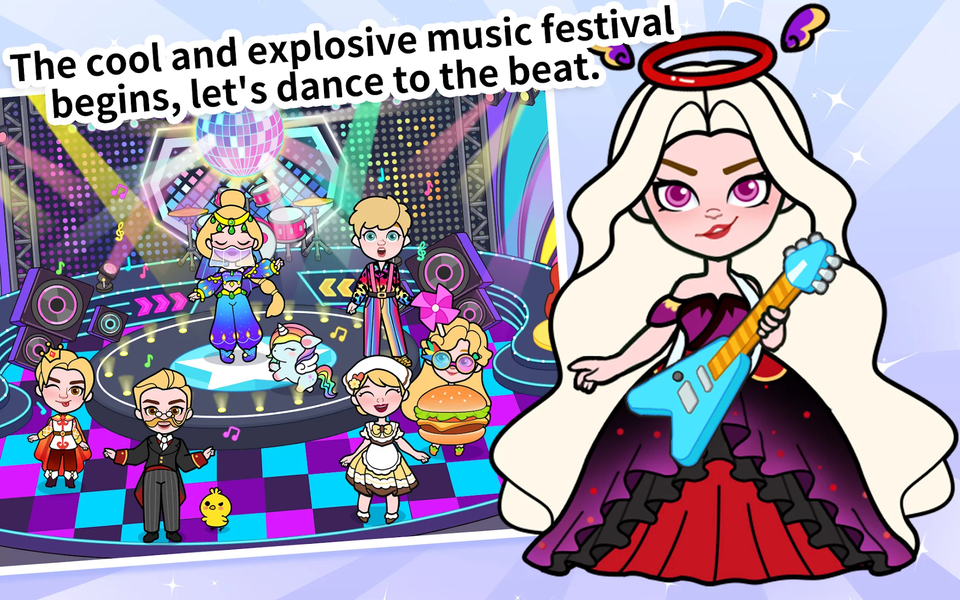 Paper Princess's Dream Castle - Gameplay image of android game