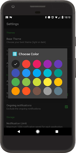 Recent Notification - عکس برنامه موبایلی اندروید