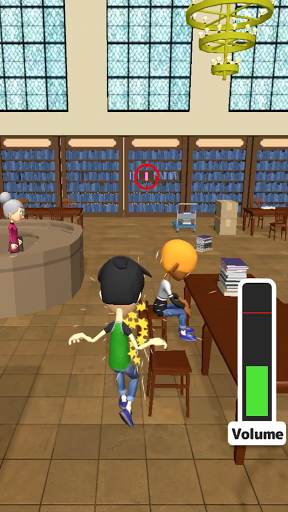 Silent library challenge - Gameplay image of android game