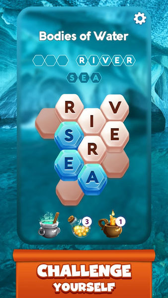 Hidden Wordz - Word Puzzle - عکس بازی موبایلی اندروید