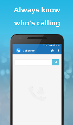 CallerInfo: Caller ID, Number lookup, Number book - Image screenshot of android app