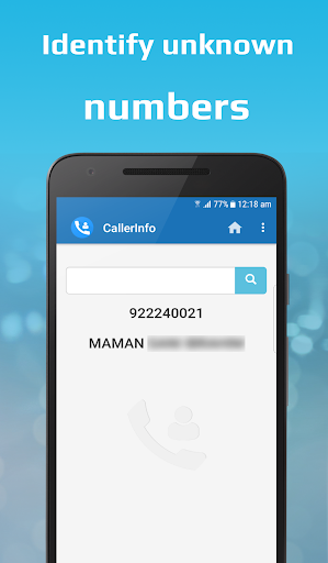 CallerInfo: Caller ID, Number lookup, Number book - عکس برنامه موبایلی اندروید