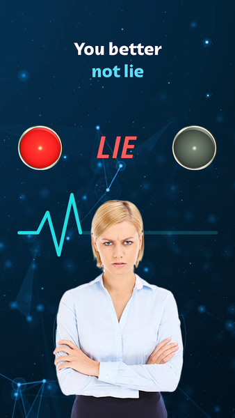 Lie Detector - Prank test App - Image screenshot of android app