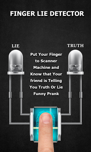 Lie Detector Simulator - Fingerprint Scanner Test - Image screenshot of android app