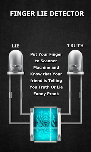 Lie Detector Simulator - Fingerprint Scanner Test - Image screenshot of android app