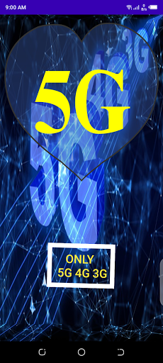 5G 4G 3G Only - Image screenshot of android app