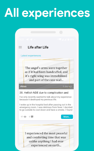 Life after Life - Near death e - Image screenshot of android app