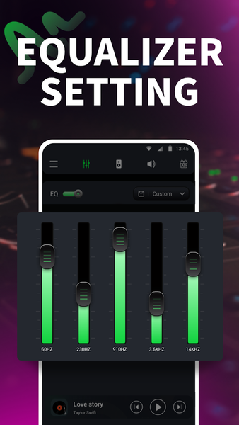 Equalizer - Bass Booster & EQ - Image screenshot of android app