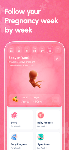 Lifeing - Pregnancy Tracker - عکس برنامه موبایلی اندروید