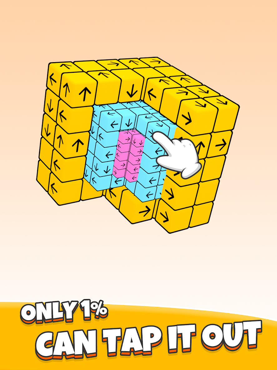 بازی Tap Out: Take Away 3D Cubes - دانلود | بازار