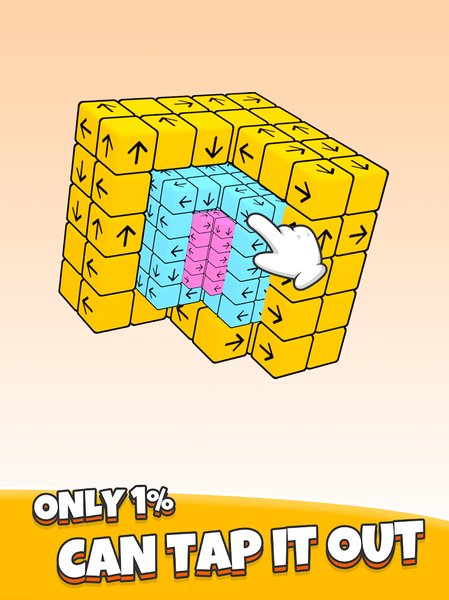 Take Away ۳D Cubes - عکس بازی موبایلی اندروید