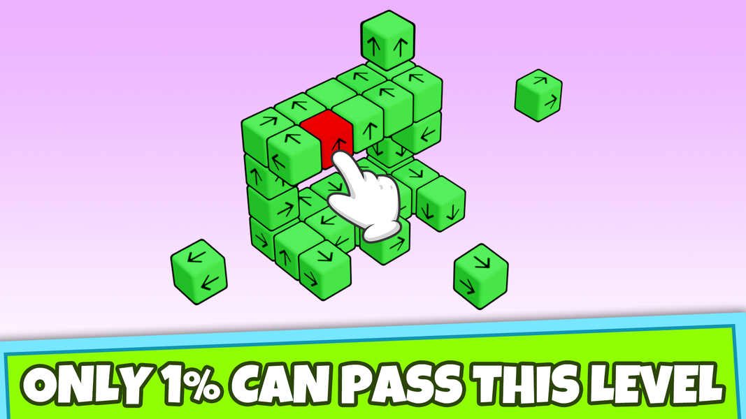 Take Away ۳D Cubes - عکس بازی موبایلی اندروید