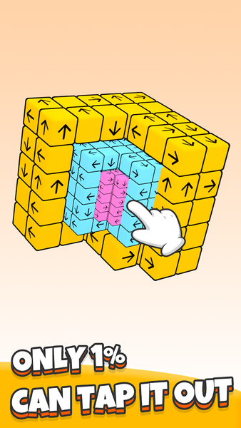 Take Away ۳D Cubes - عکس بازی موبایلی اندروید
