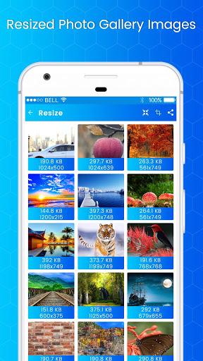 Photo Resizer–Image Compressor - عکس برنامه موبایلی اندروید