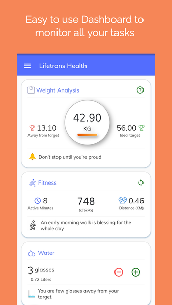 Lifetrons: Smart Weight Loss - عکس برنامه موبایلی اندروید