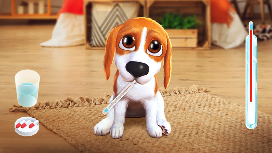 Tamadog - Puppy Pet Dog Games - عکس بازی موبایلی اندروید