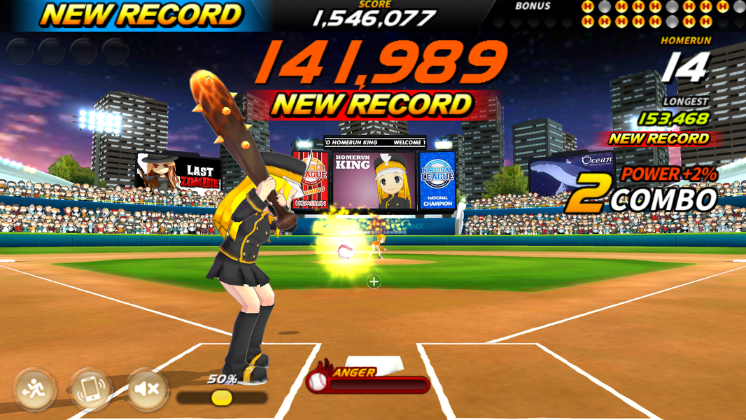 Homerun King - Baseball Star - عکس بازی موبایلی اندروید