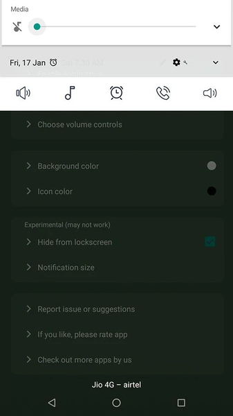 Quick Volume Control - Image screenshot of android app