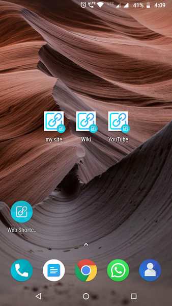 Website Shortcut -URL Shortcut - Image screenshot of android app