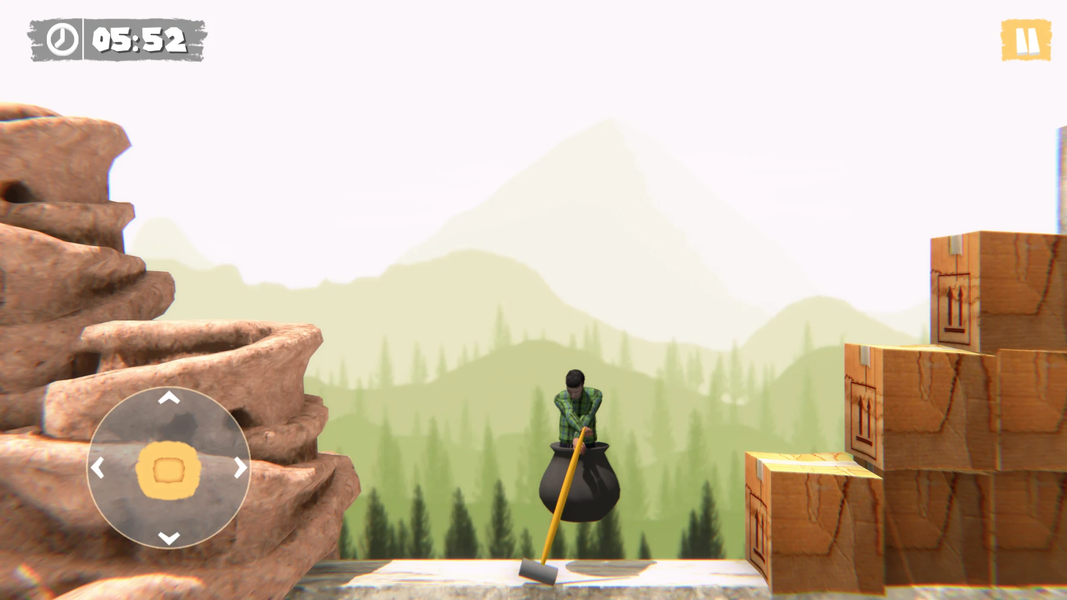 Hammer Climber Man: Pot Man 3D - Gameplay image of android game