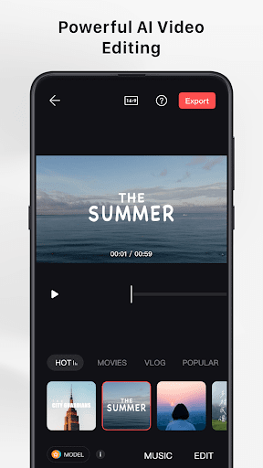 LightCut -AI Auto Video Editor - عکس برنامه موبایلی اندروید
