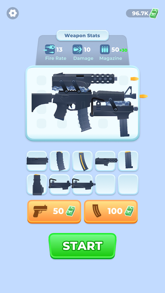 Weapon Survivor - Gameplay image of android game