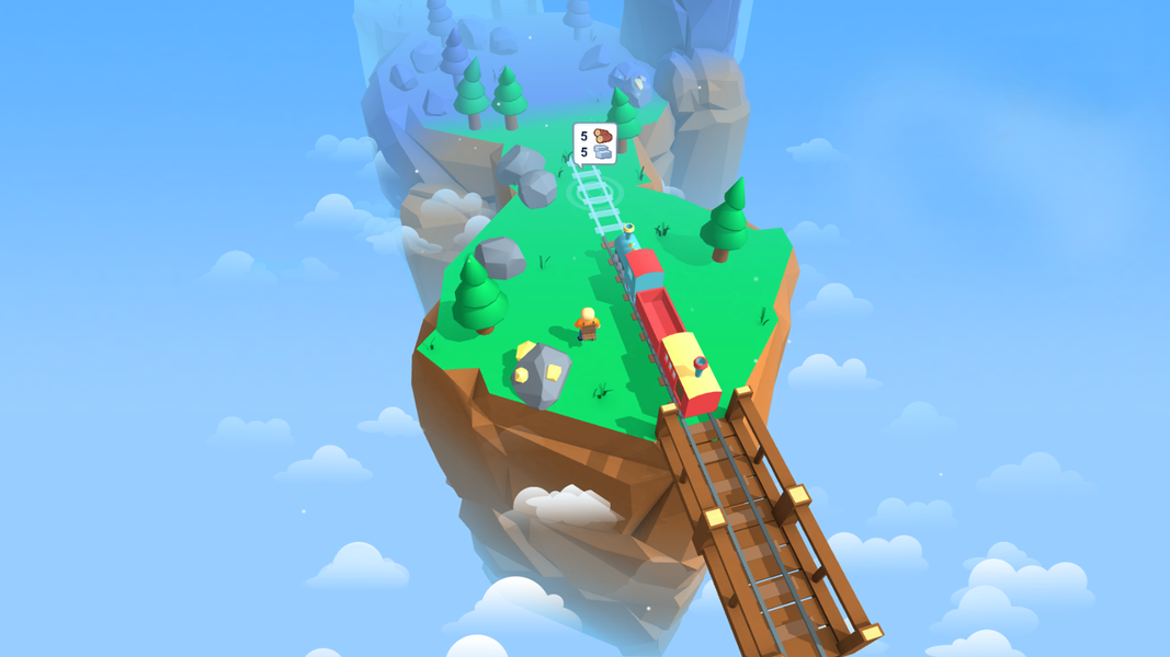 TrainRoad - عکس بازی موبایلی اندروید