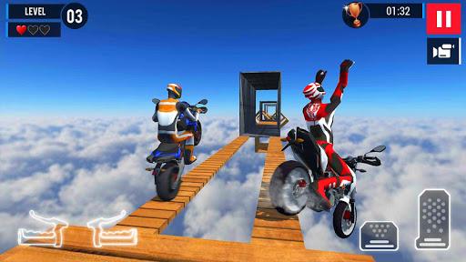 Bike Stunt Games 2019 - Gameplay image of android game